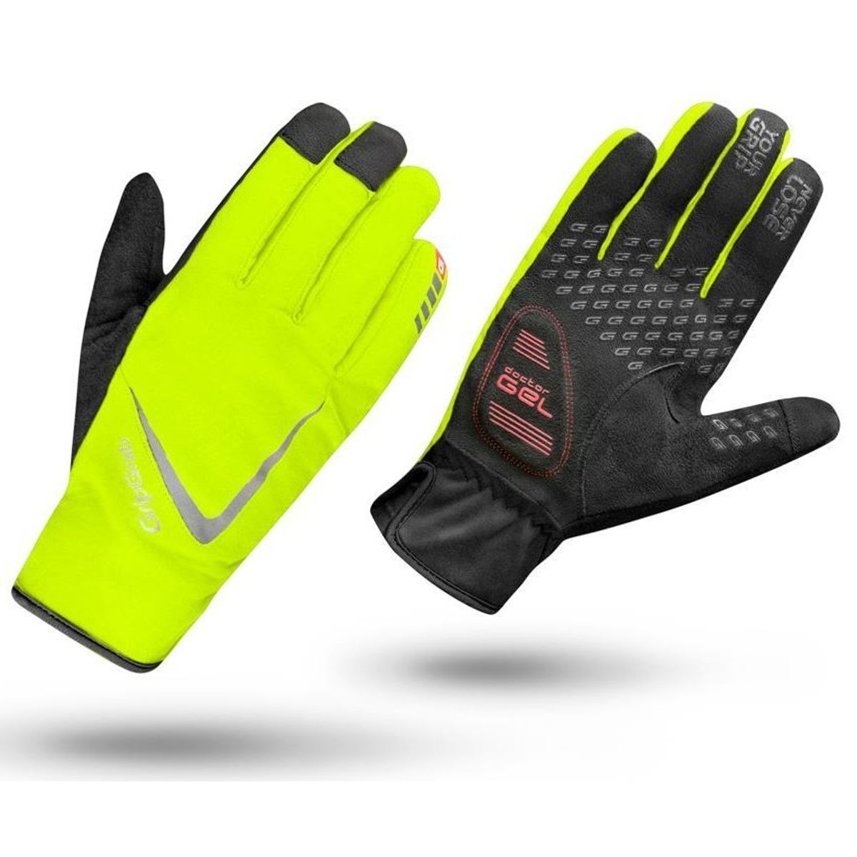 GripGrab Cloudburst Hi-Vis Vinterhandske