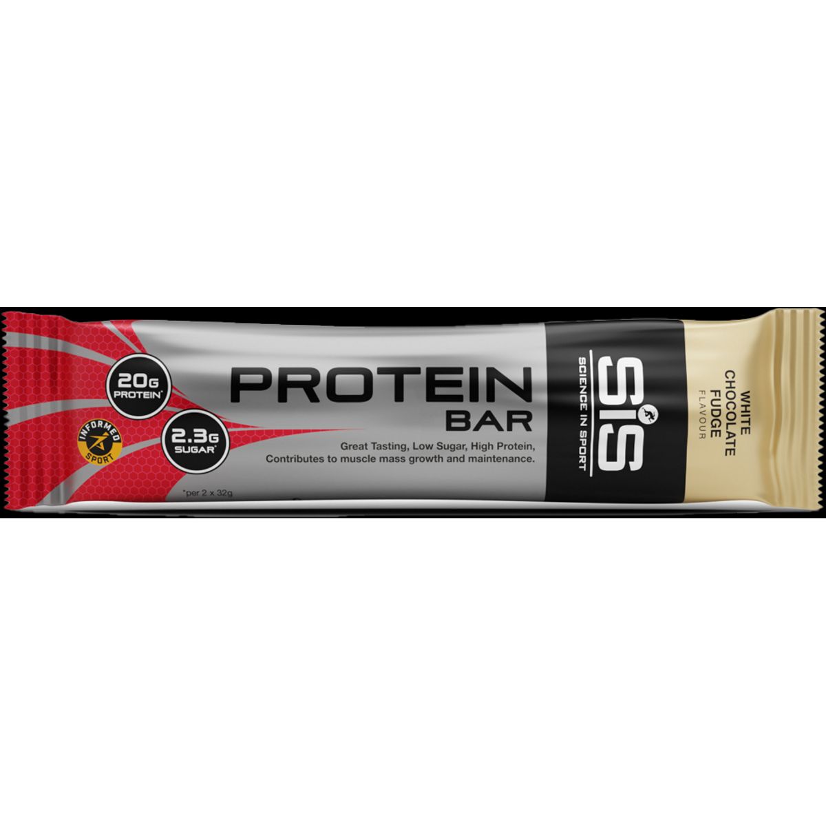 SIS Protein Bar white chocolate fudge 64g