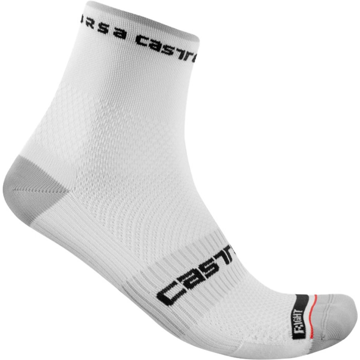 Castelli ROSSO CORSA PRO 9 SOCK - Hvid