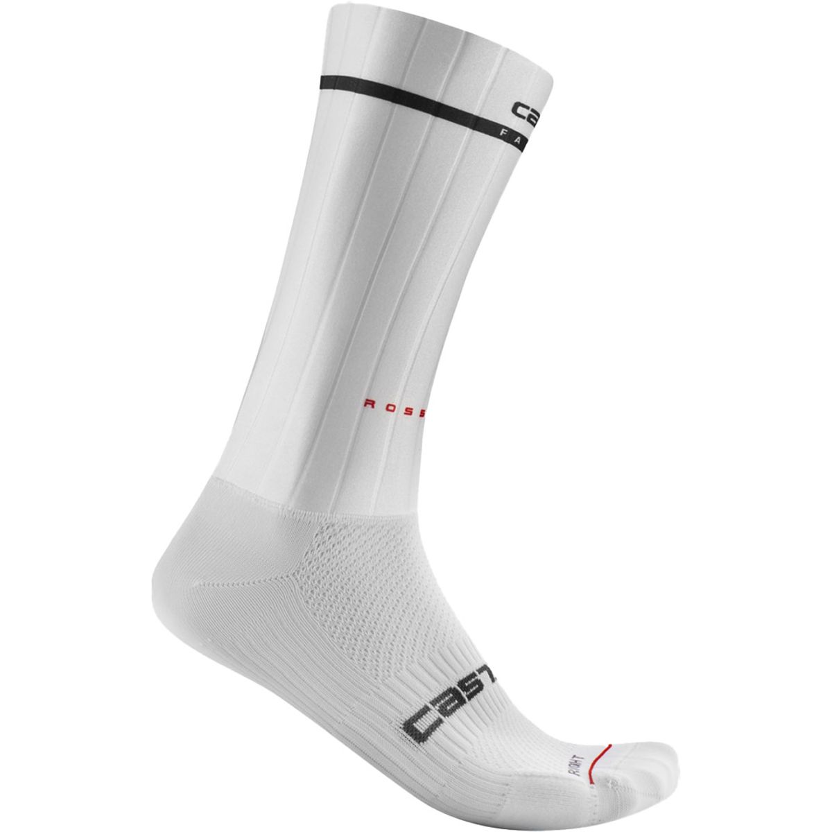 Castelli FAST FEET 2 SOCK - Hvid