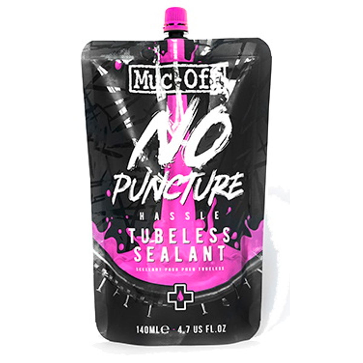 Muc-Off No Puncture Hassle Tubelessvæske - 140 ml