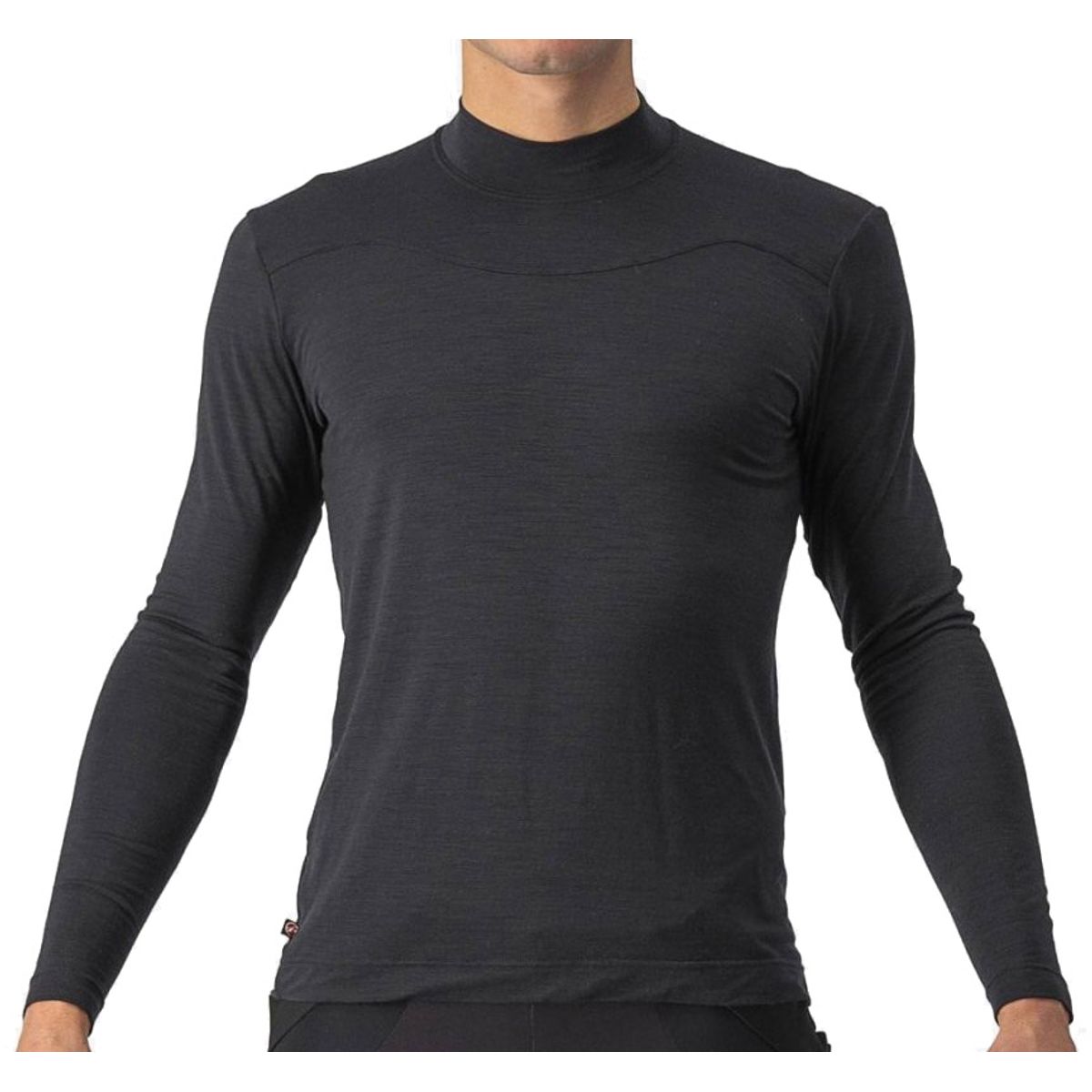 Castelli BANDITO WOOL LS BASELAYER - Sort