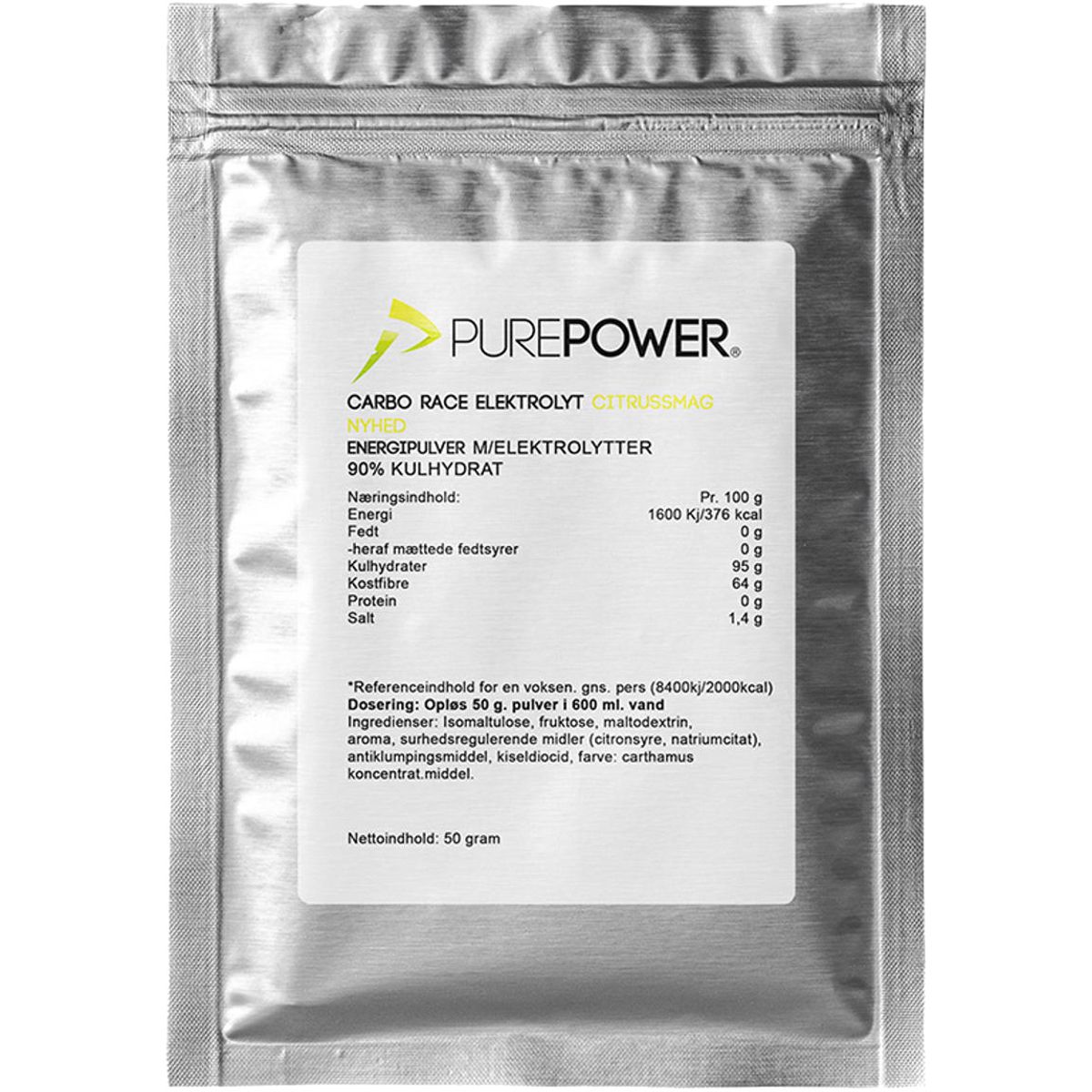 Purepower Energy Drink Citrus - 50g