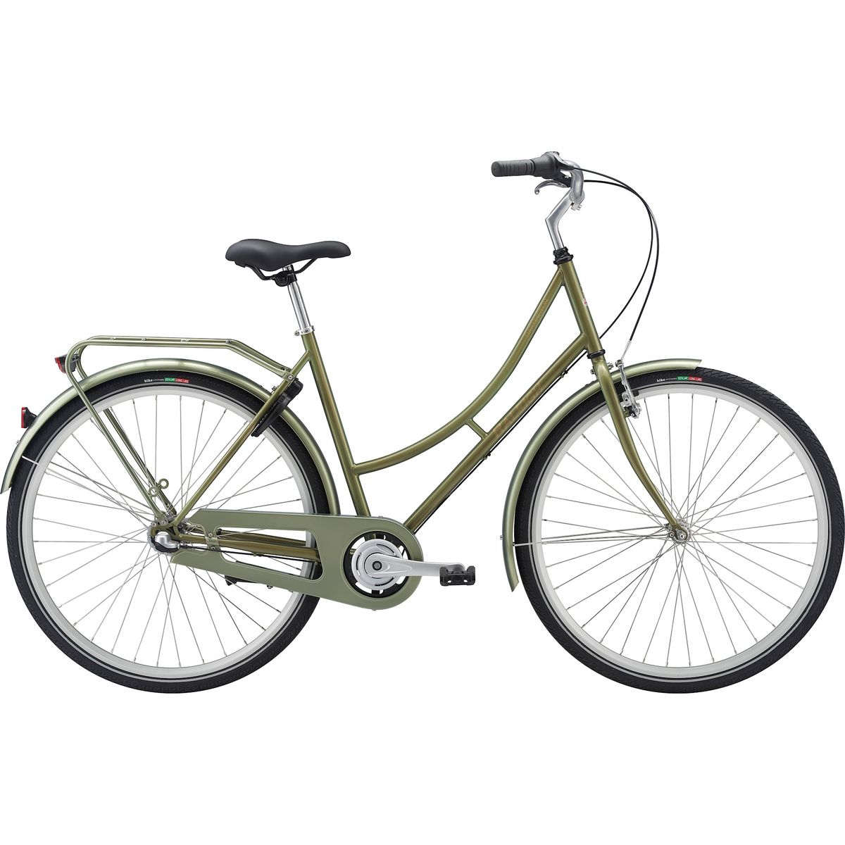 Raleigh Darlington Dame 7g 2023 - Grøn