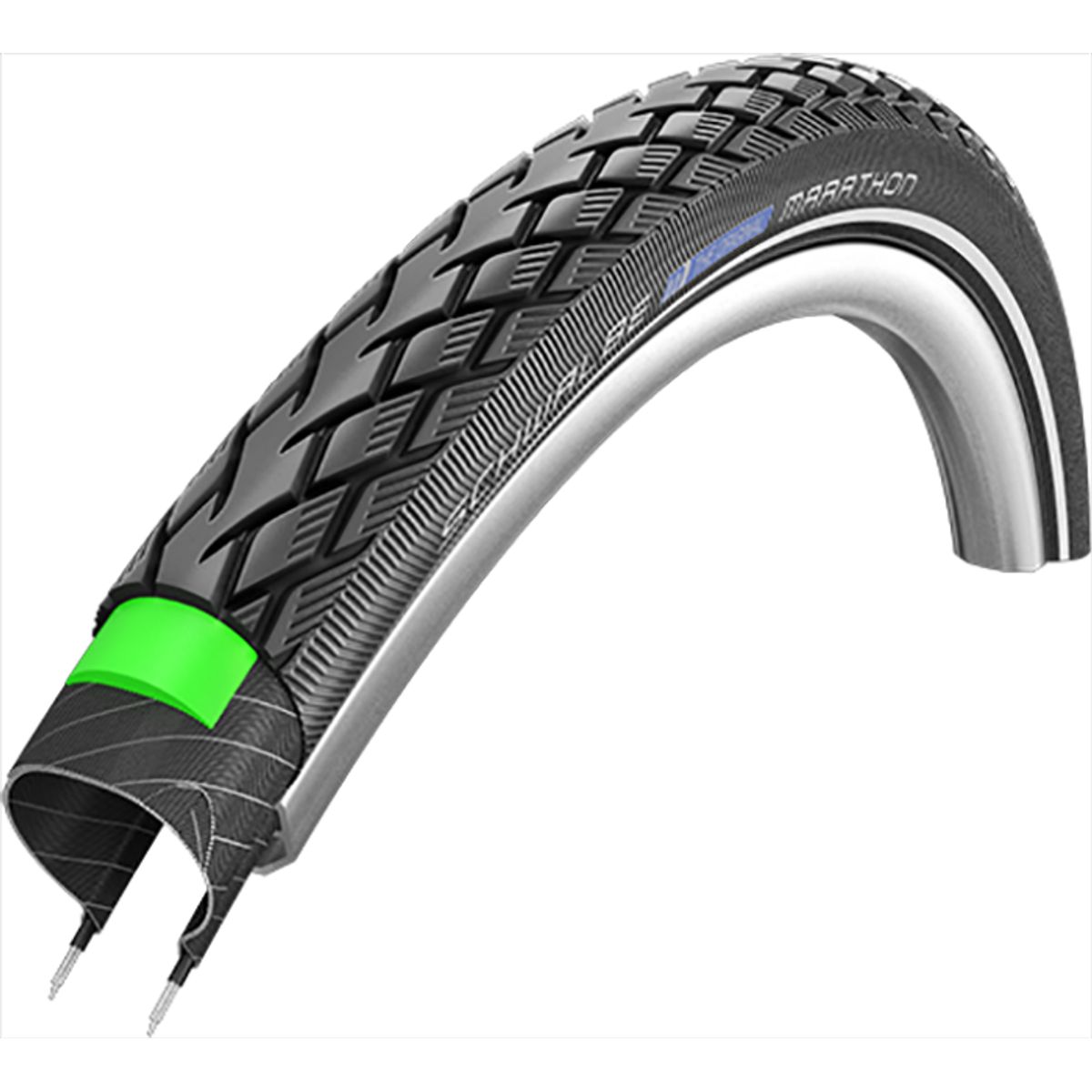 Schwalbe Marathon GreenGuard Tråddæk 27 x 1 1/4 (32-630)