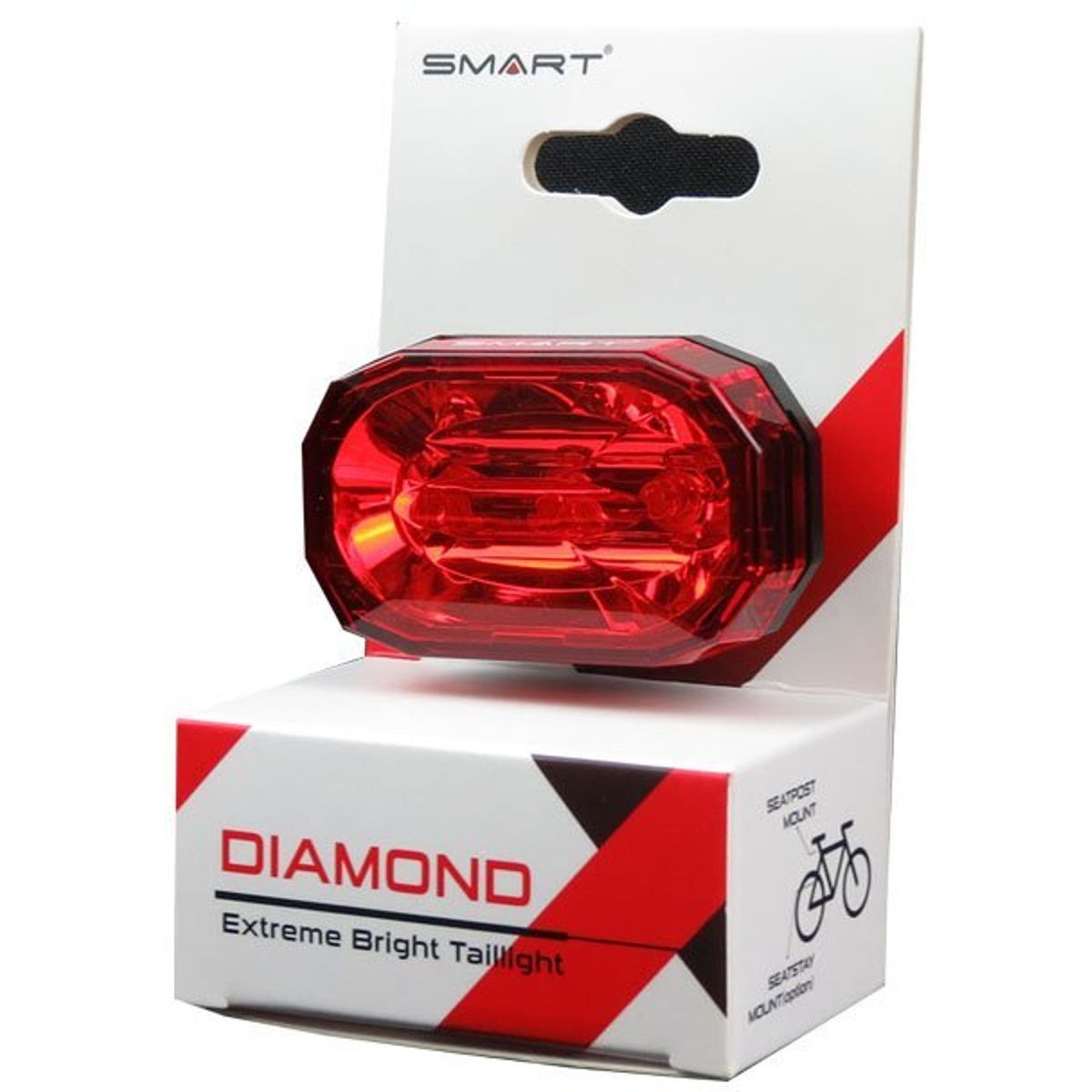 SMART Diamond Super Led Baglygte (15 lumens)