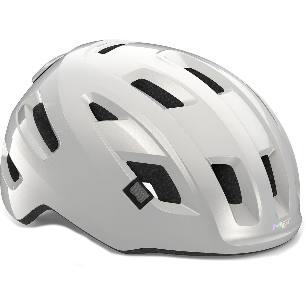 MET Helmet E-Mob - Glossy White