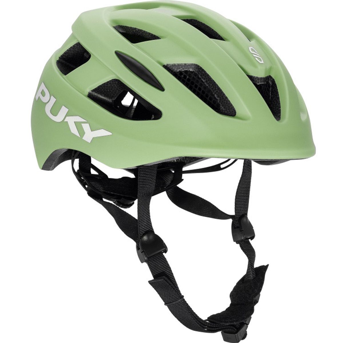 Puky Helmet m. LED - Retro Green