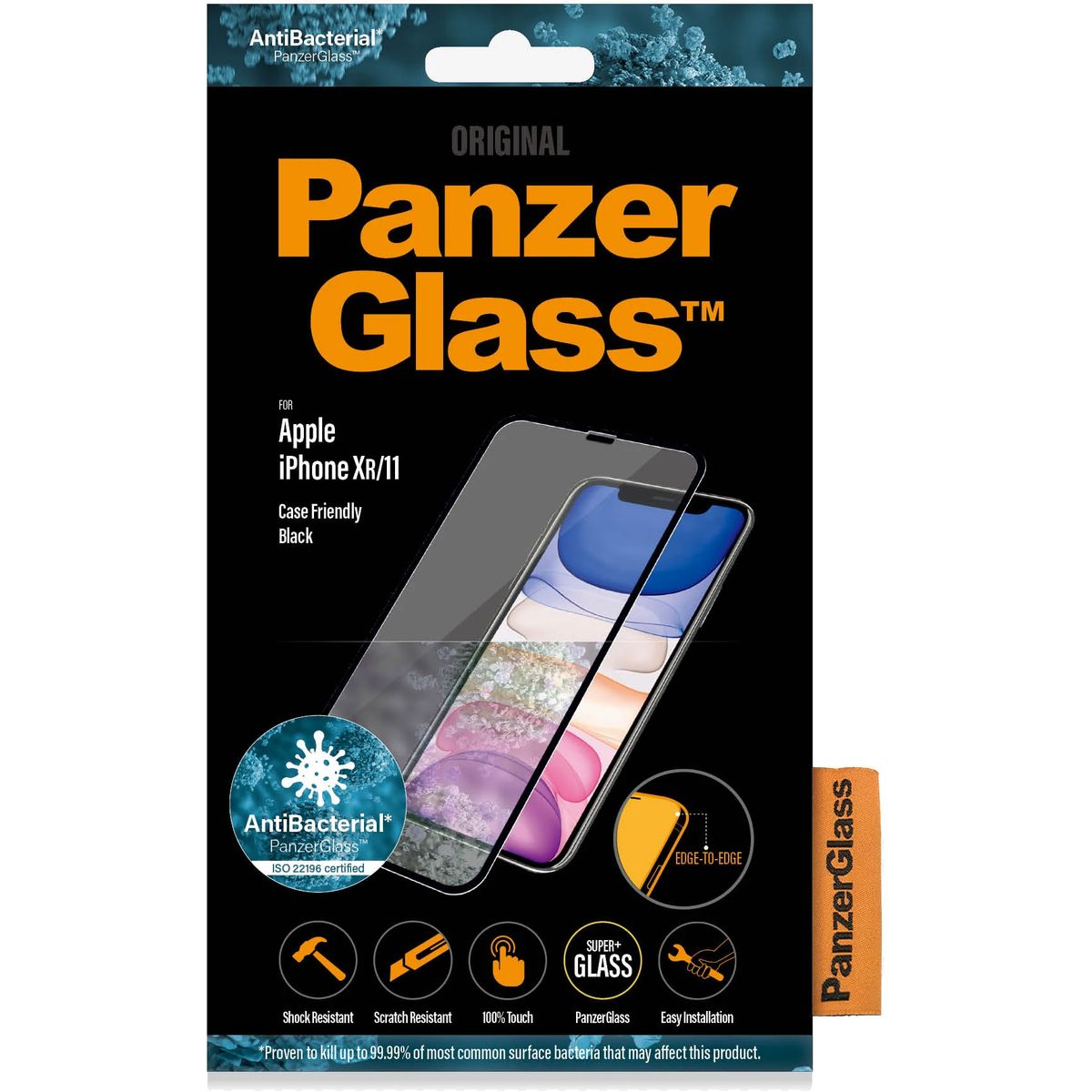 Panzerglass Apple iPhone XR/11 Case Friendly beskyttelselsglas