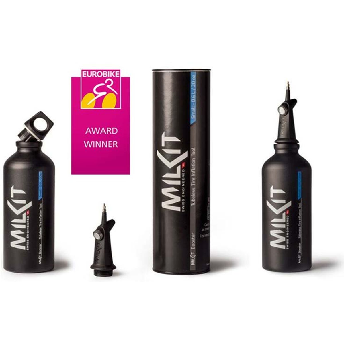 Milkit Booster Tubeless/Mobil Pumpe 1.0L