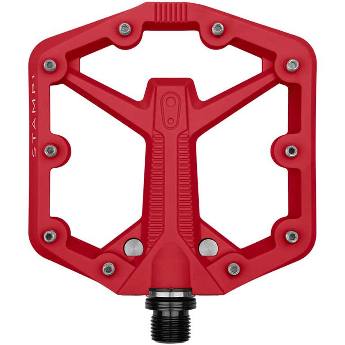 CrankBrothers Flat Pedal Stamp 1 - Small - Rød