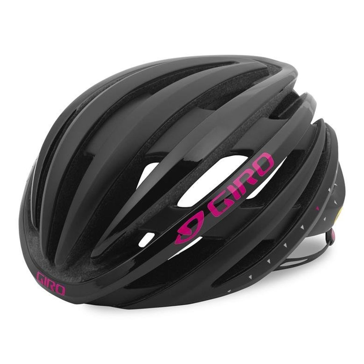 Giro Ember MIPS - Mat sort/Pink