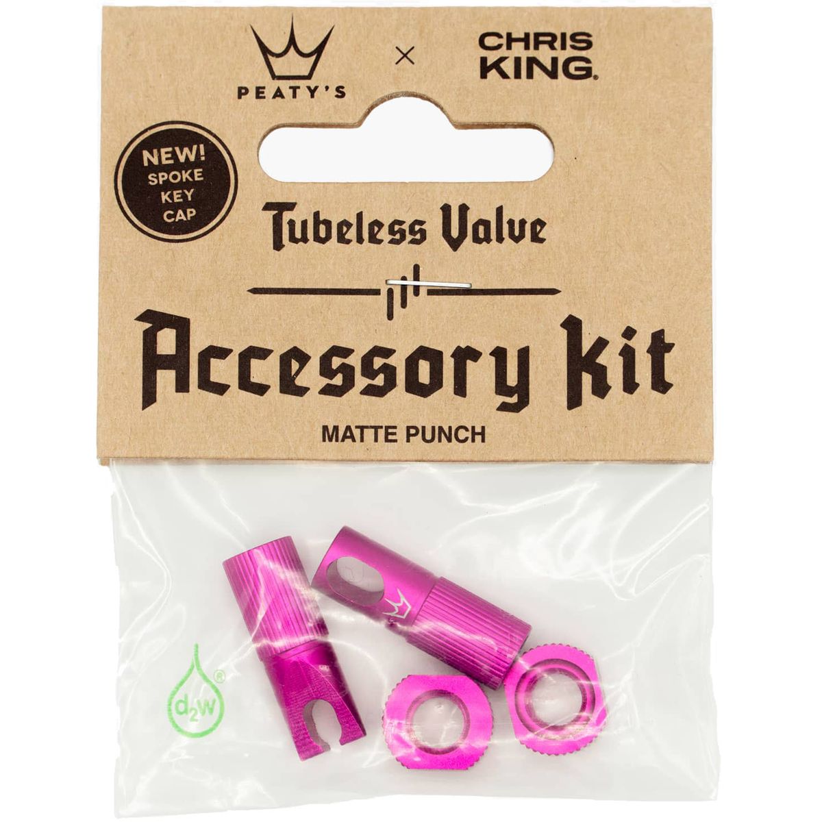 Peaty's x ChrisKing Tubeless Valves Kit - Punch