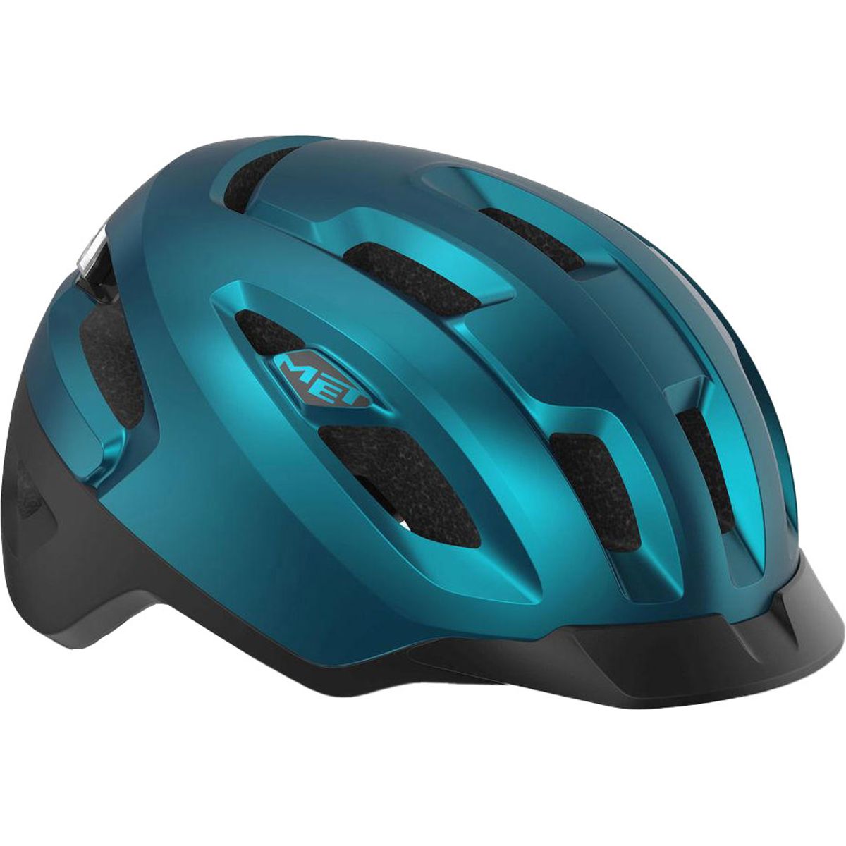 MET Helmet Urbex Mips - Teal Blue Metallic/Matt (elcykel hjelm)