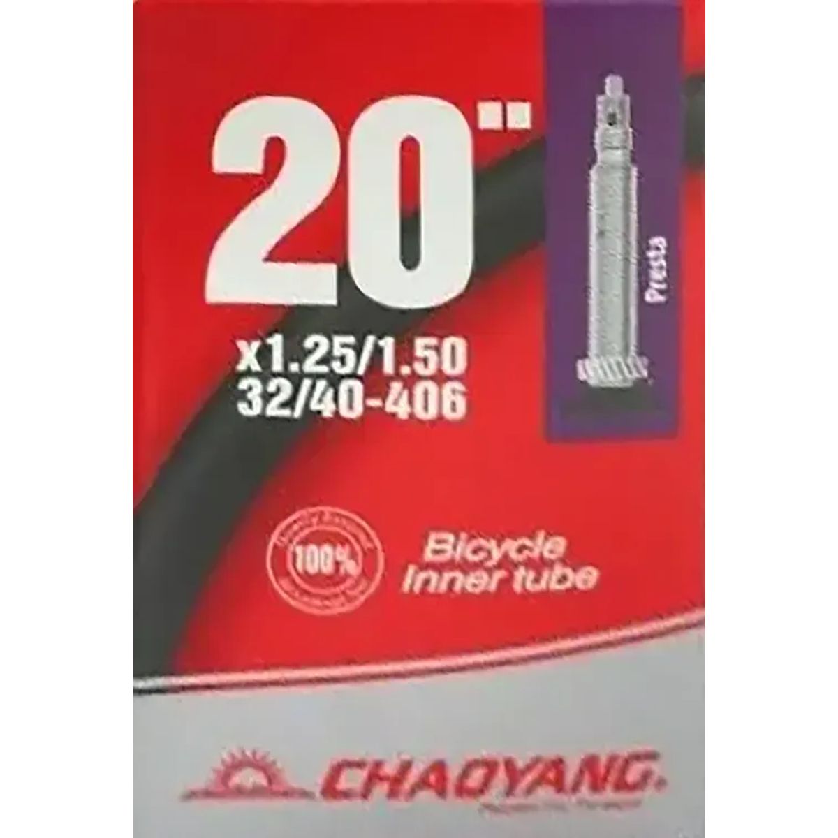 Chaoyang Slange 20x1.25-1.50 Presta 48mm