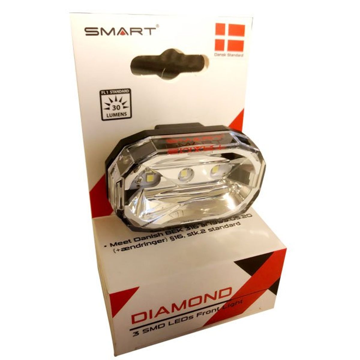 SMART Diamond Super Led Forlygte (30 lumens)