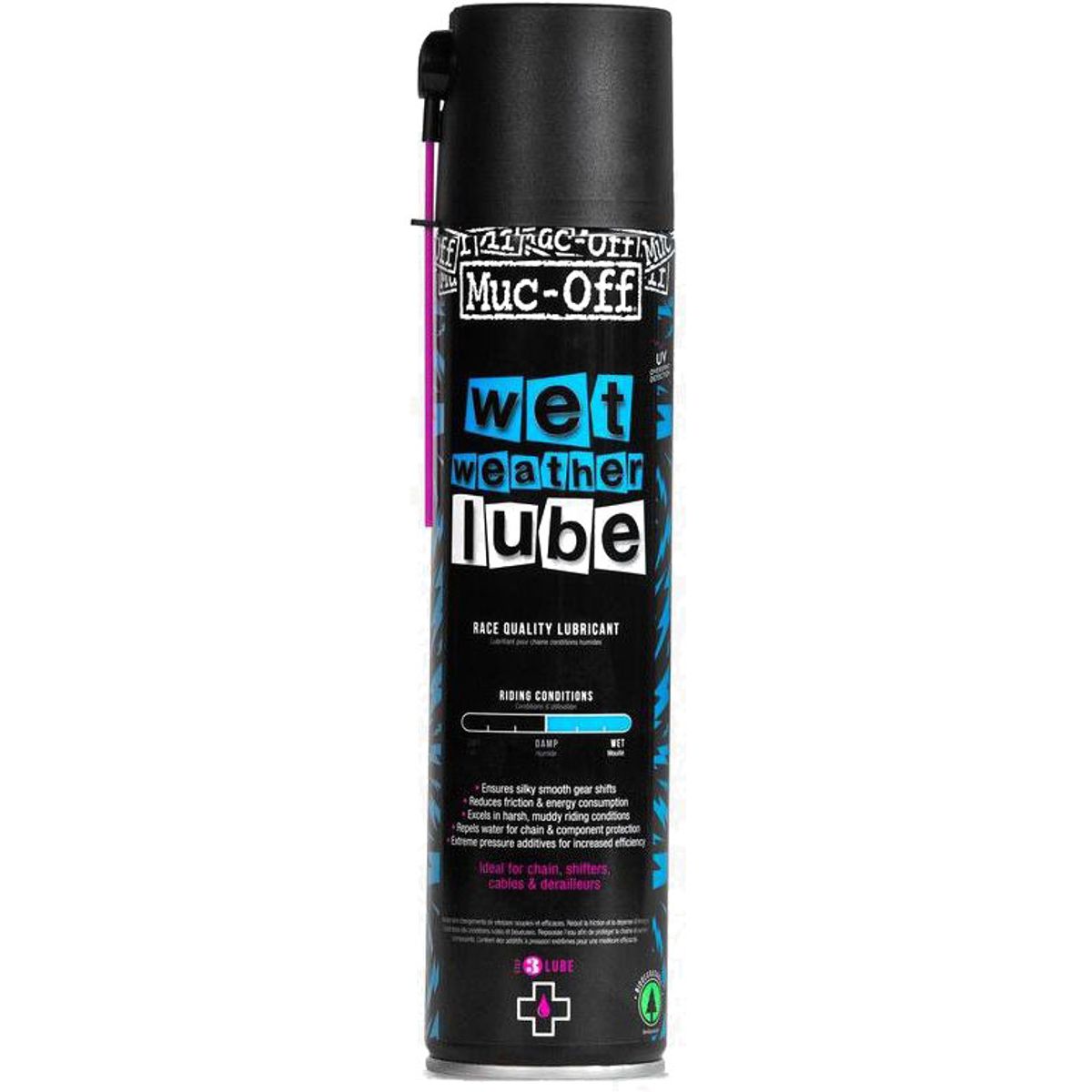 Muc-Off Wet Lube Olie - 400 ml