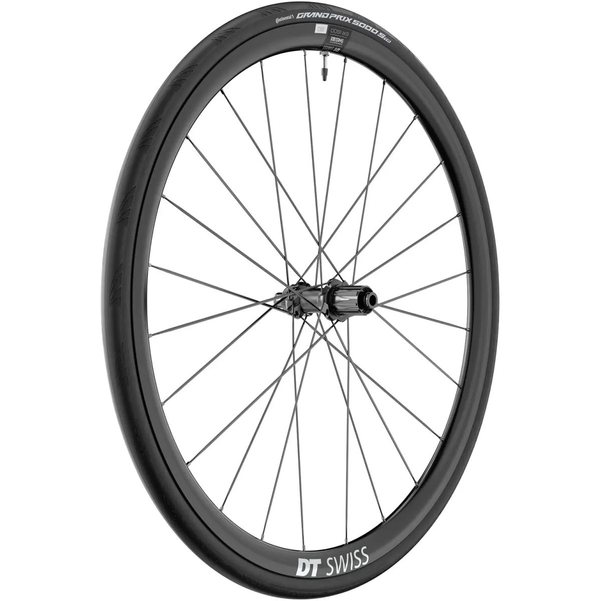 DT Swiss Wheel ER 1600 Spline 30 (Inkl. Dæk & Slange) 700c Rear - Shimano/SRAM