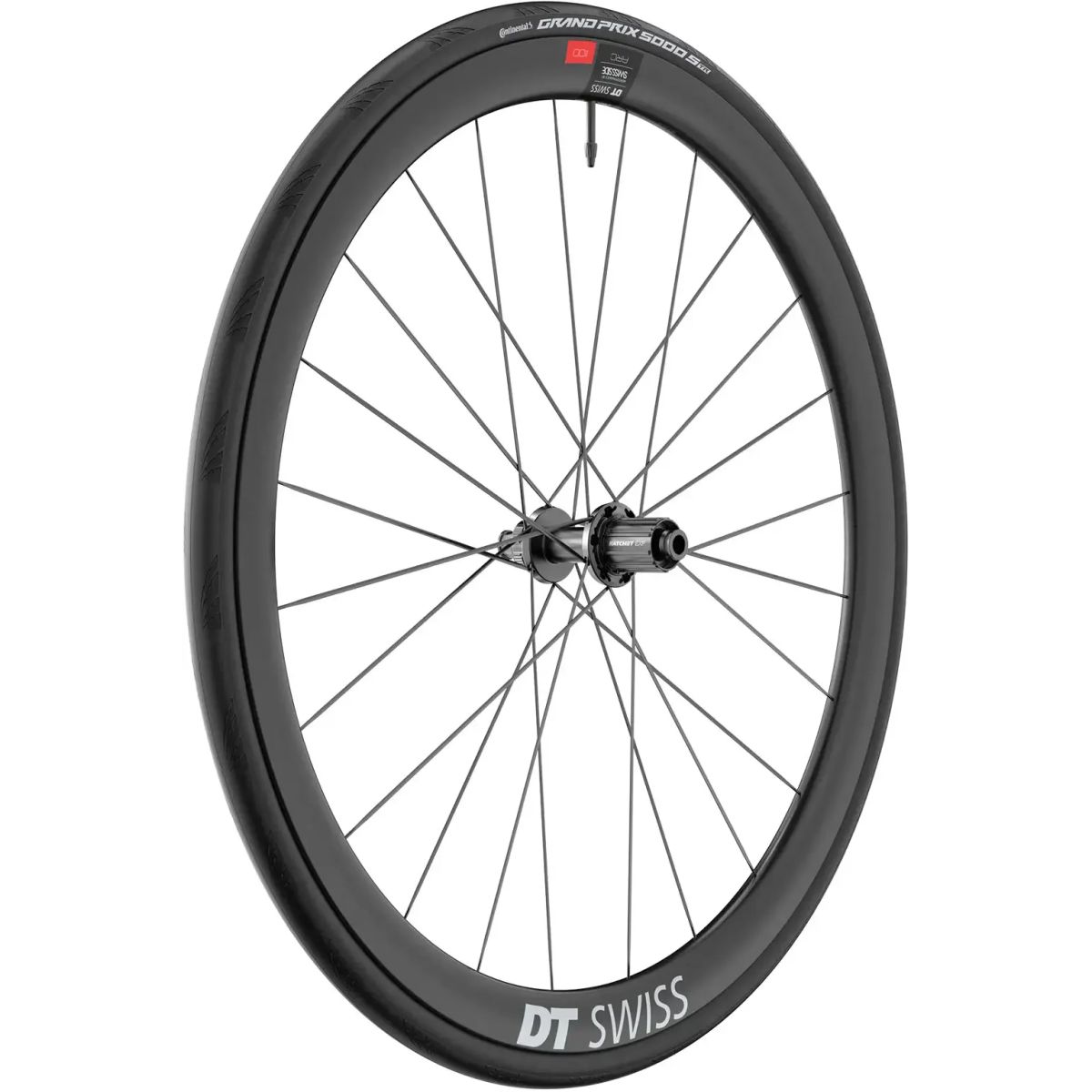 DT Swiss Wheel ARC 1100 Dicut 38 (Inkl. Dæk & Slange) 700c Rear - Shimano/SRAM