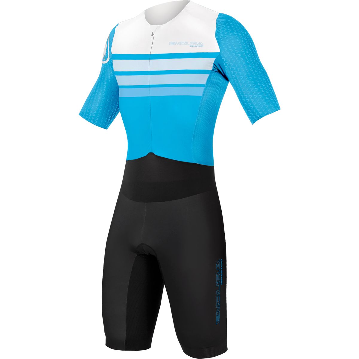 Endura QDC D2Z S/S Tri Suit II with SST - Hi-Viz Blue