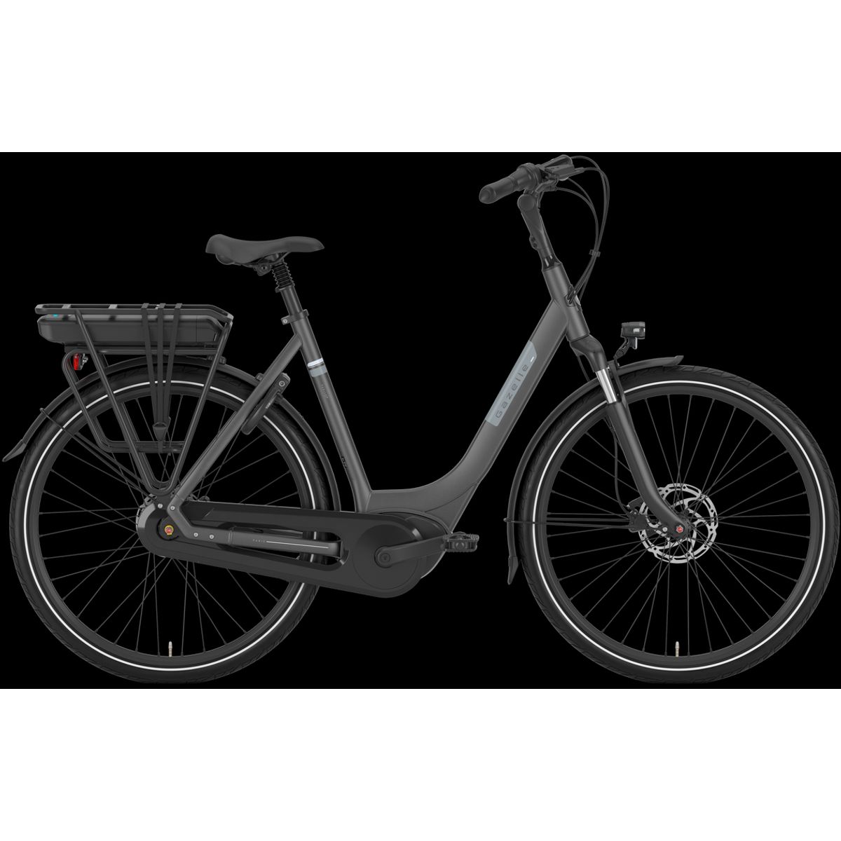 Gazelle Paris C7+ HMB Dame 2025 - Anthracite Grey