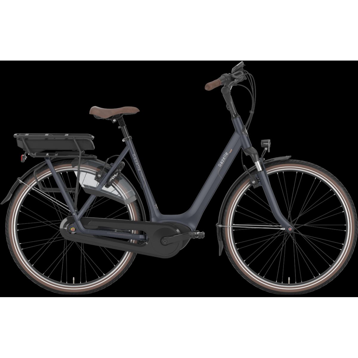 Gazelle ARROYO C7+ HMB 300wh Dame 2022 - Blå