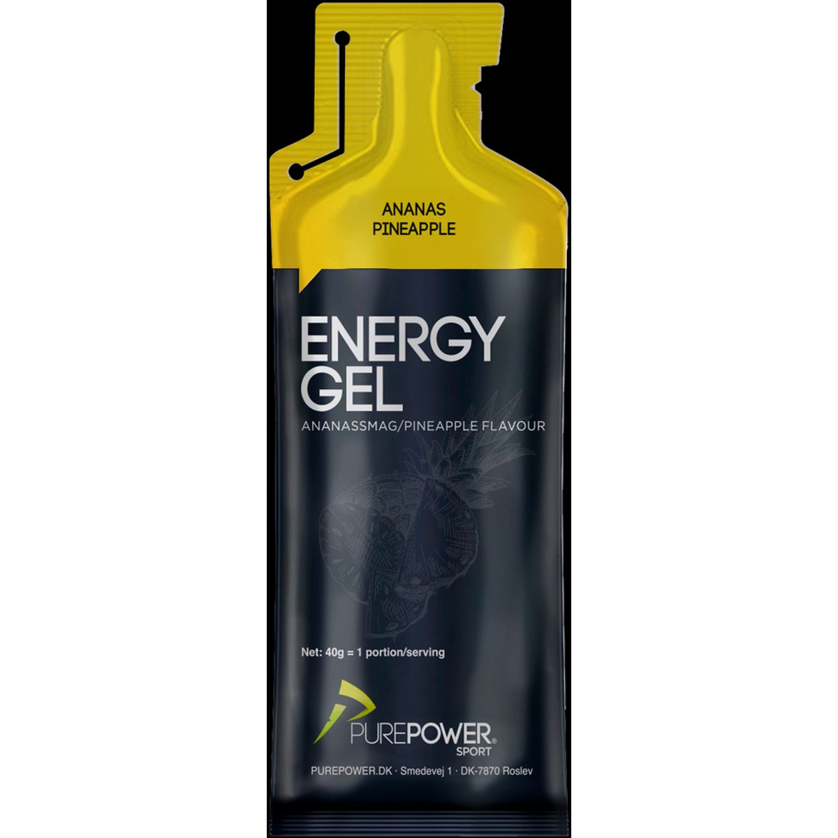 Purepower Energy Gel Ananas - 40g