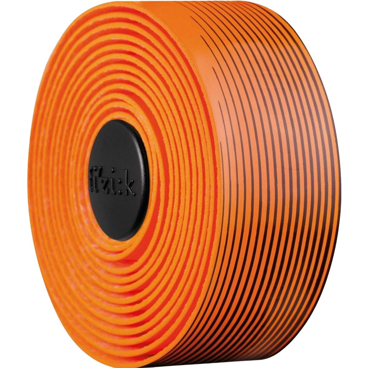 FIZIK Bar tape Vento Microtex Tacky Styrbånd, 2 mm - Orange/Sort