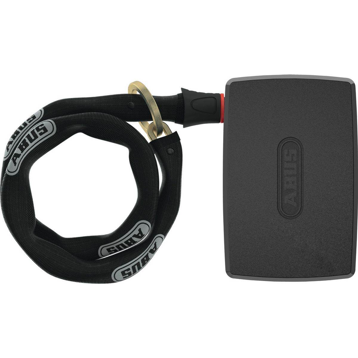 Abus Alarmbox 2.0 + 6mm/100cm Kæde - Sort