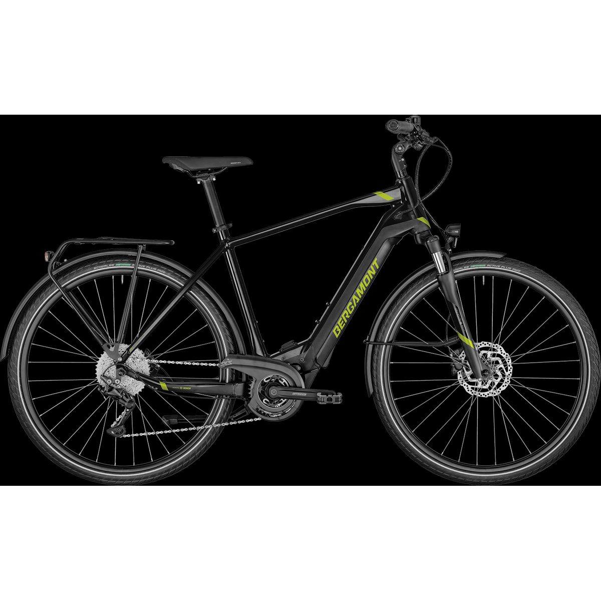 Bergamont E-Horizon Sport Gent 2022 - Sort