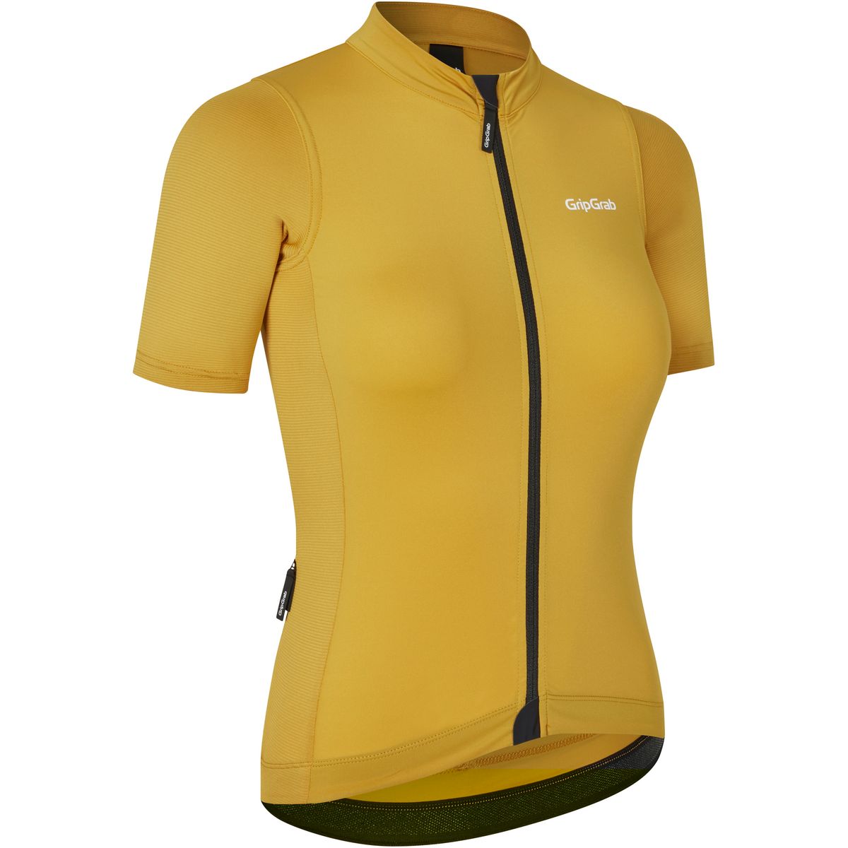 GripGrab Women's Ride Kortærmet Cykeltrøje - Mustard Yellow