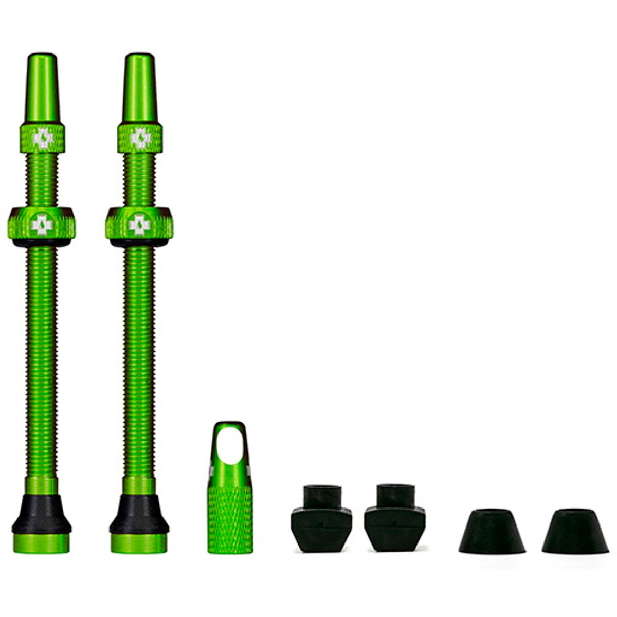 Muc-Off Tubeless Valve / Ventil Kit - 80 mm - Green