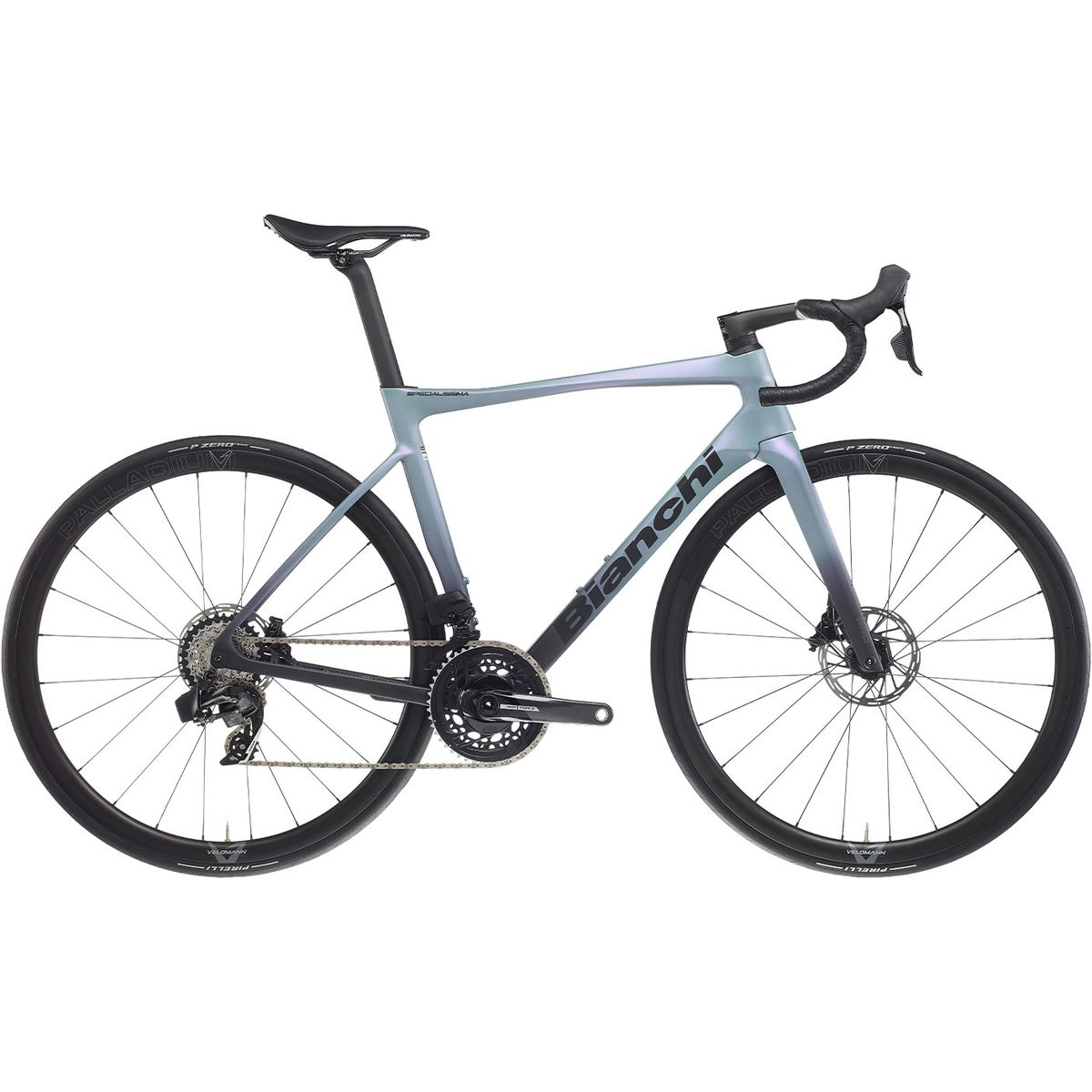 Bianchi Specialissima PRO Sram Force eTap AXS 2024 - Grå