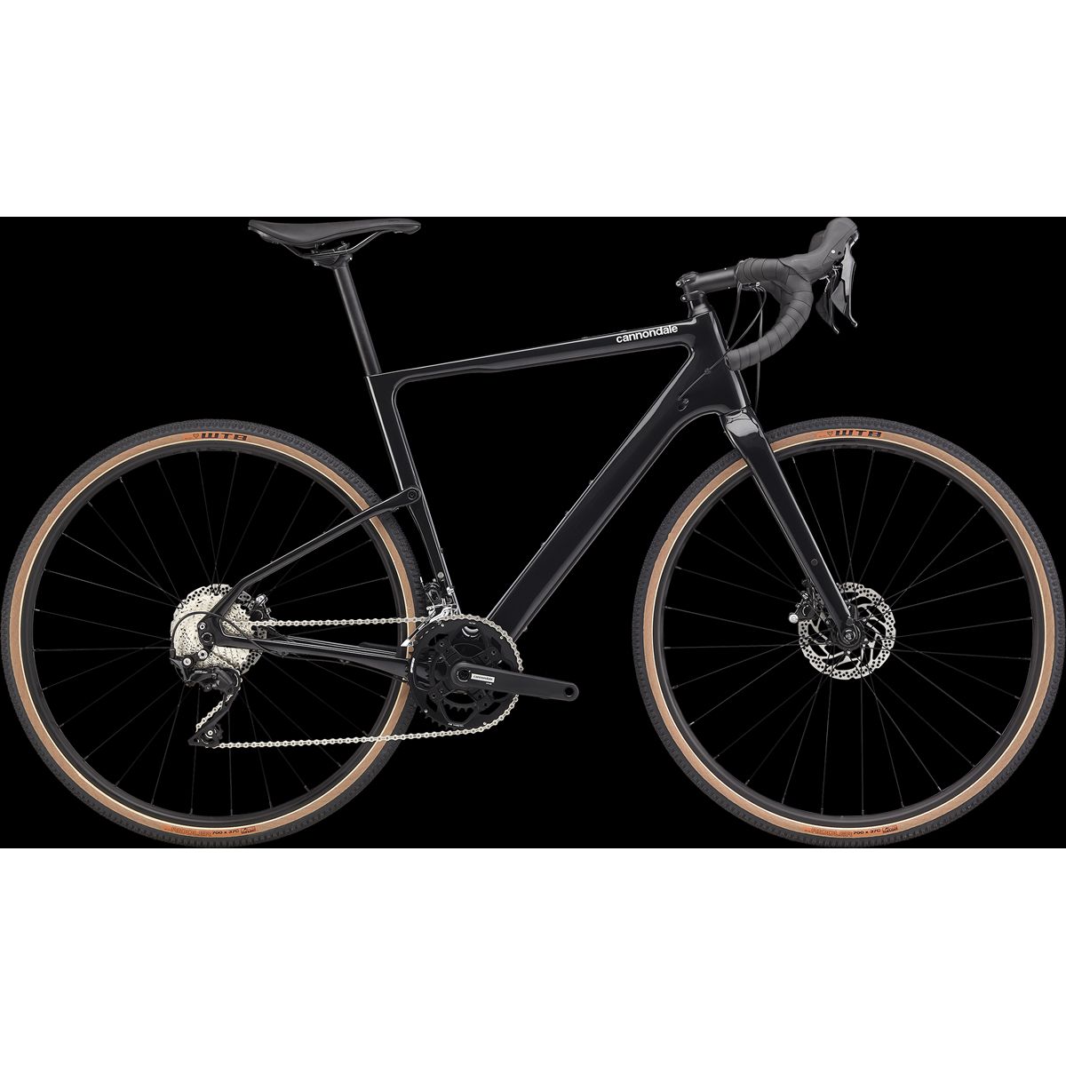 Cannondale Topstone Carbon 105 - sort