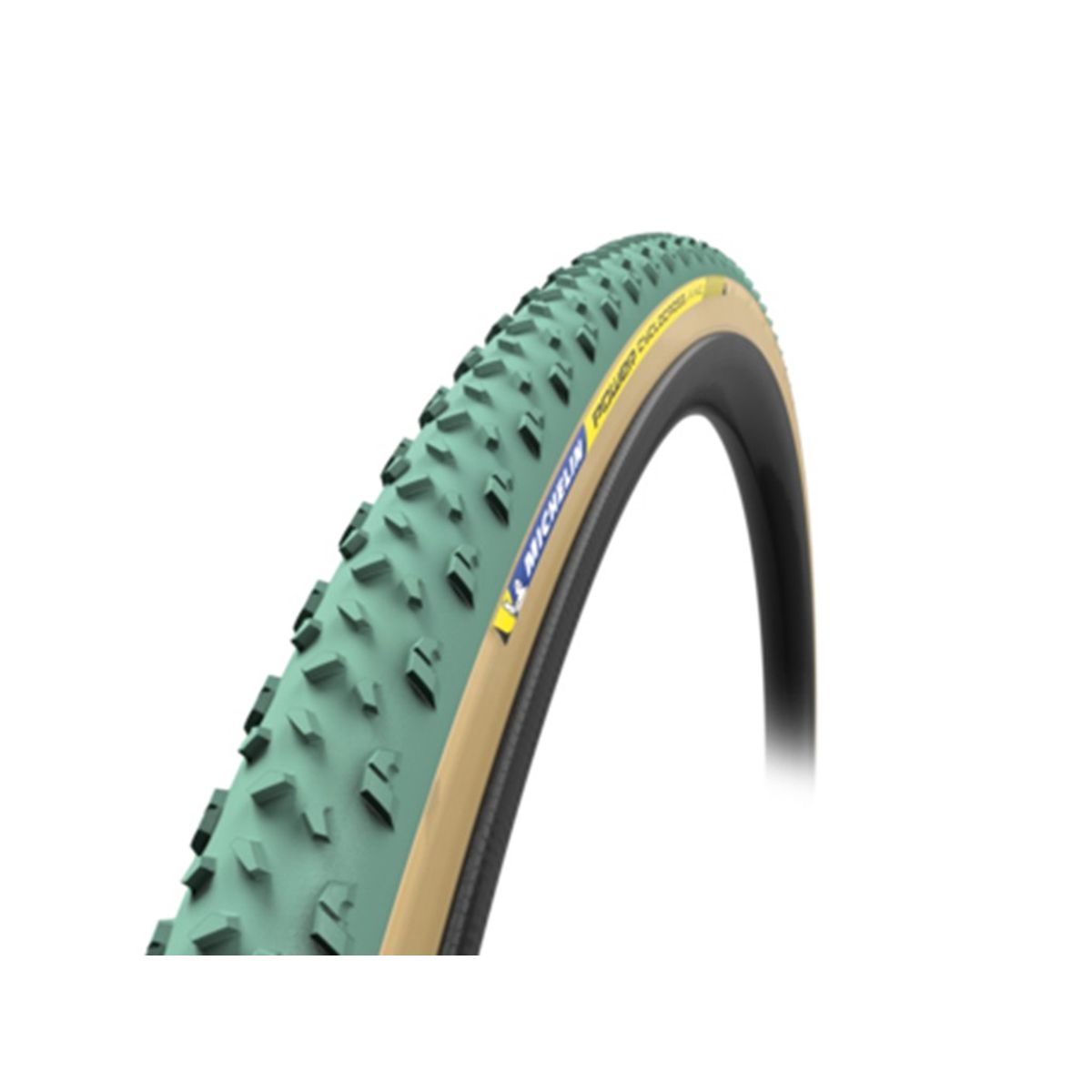 Michelin Power Cyclocross Mud Folding 700x33c (33-622) - Gravel Dæk - Grøn