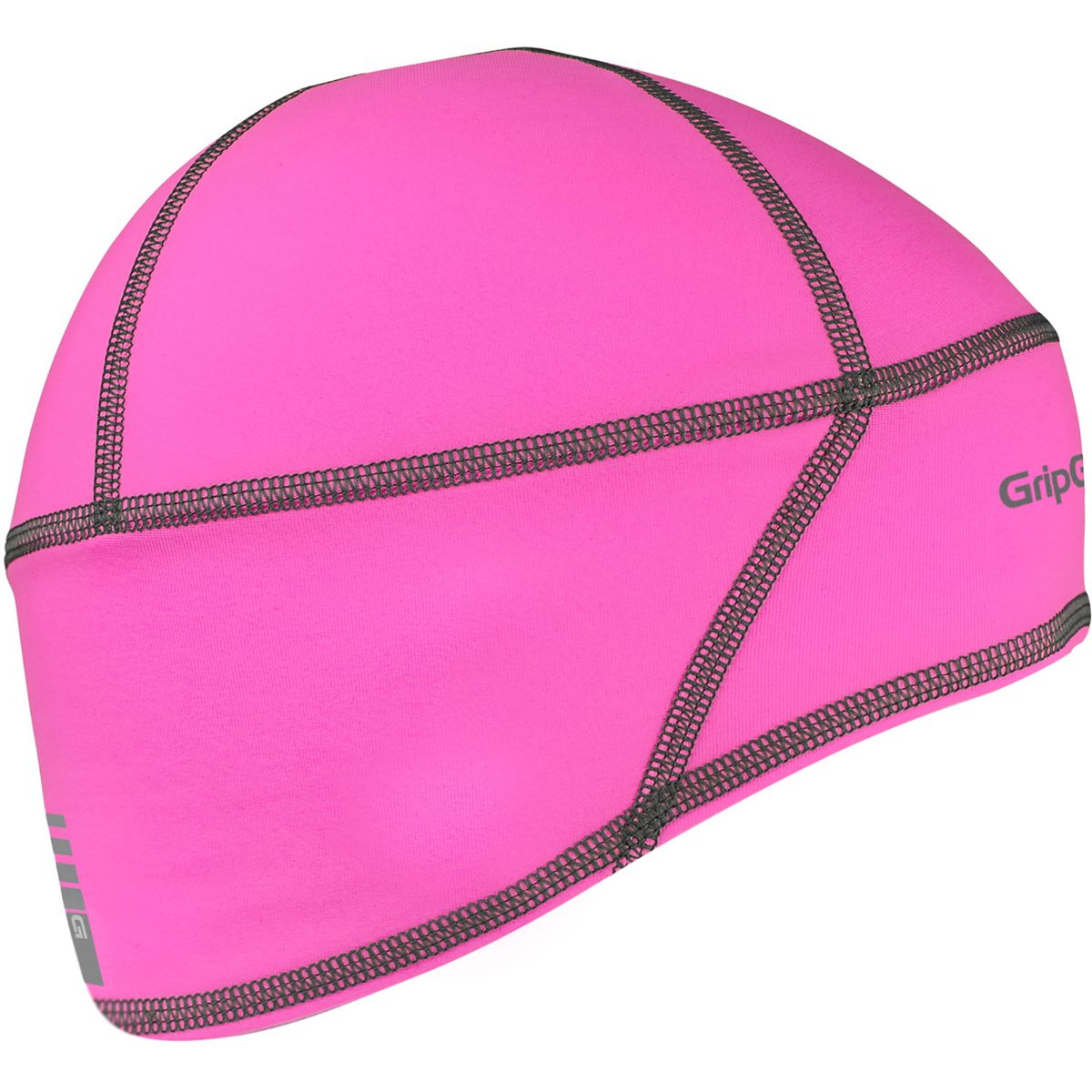 GripGrab Let Termo Hi-Vis Skull Cap - Hi-Vis Lyserød