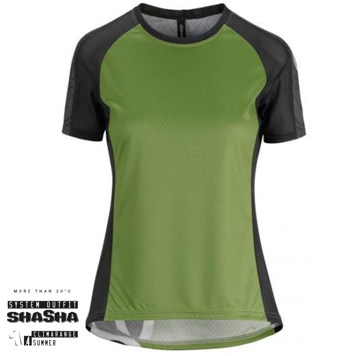 Assos Trail Women SS Jersey, Grøn