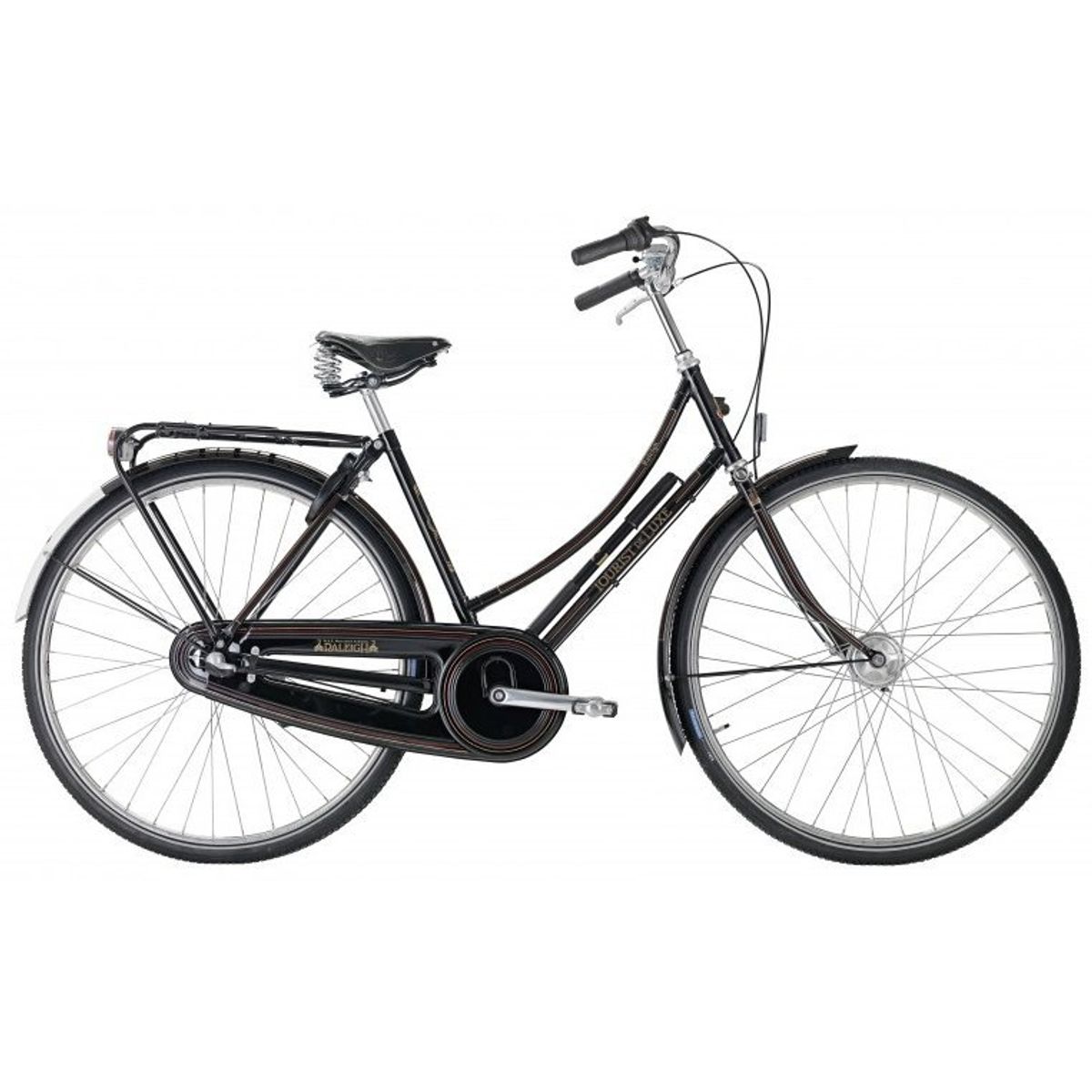 Raleigh Tourist de Luxe Dame 7g 2023 - sort