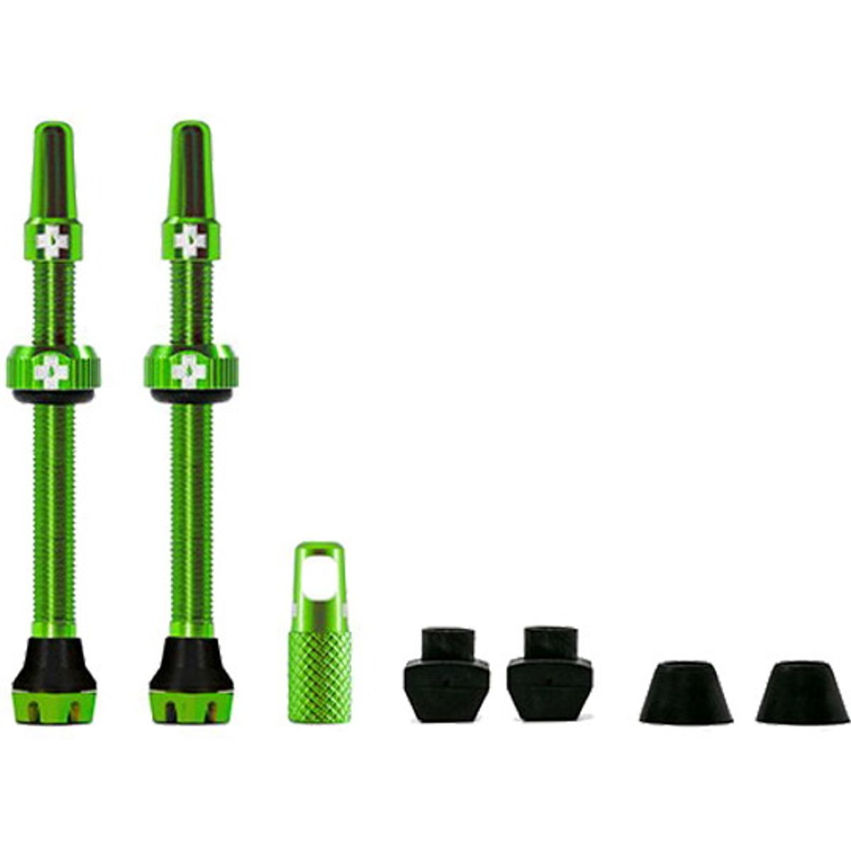 Muc-Off Tubeless Valve / Ventil Kit v2.0 - 60 mm - Green