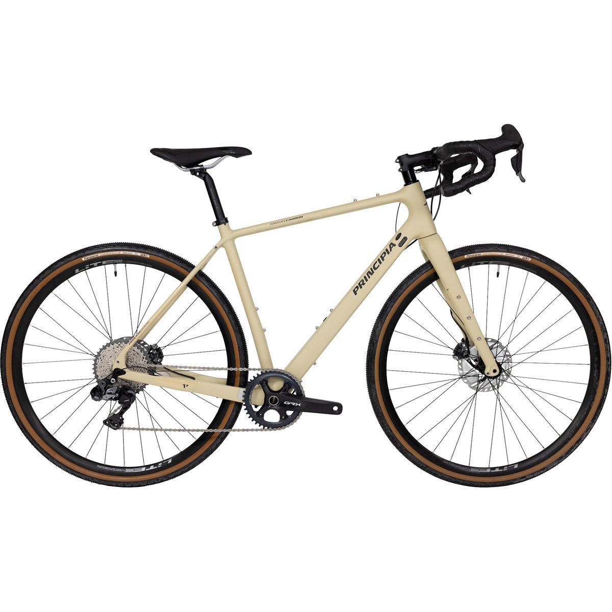 Principia Gravel Carbon GRX RX810 Di2 2x11 2023 - Brun