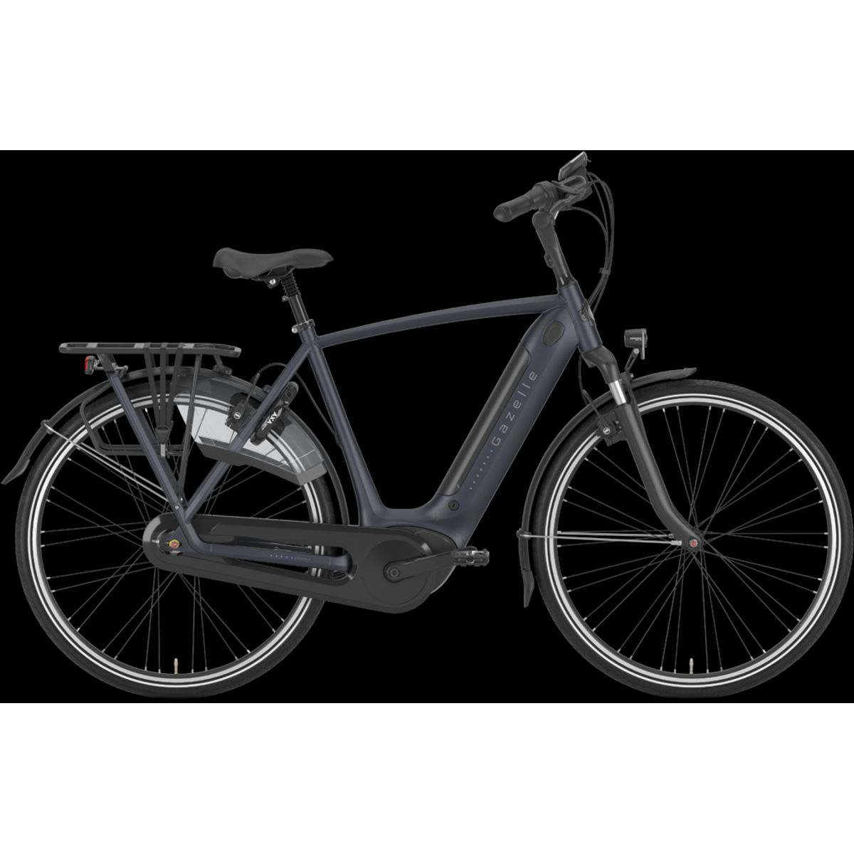 Gazelle GRENOBLE C7+ HMB 400wh Herre 2022 - Blå