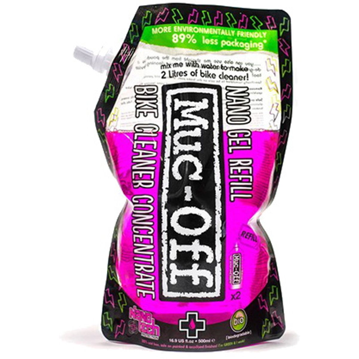 Muc-Off Bike Cleaner Nano Gel - 500 ml (2L)