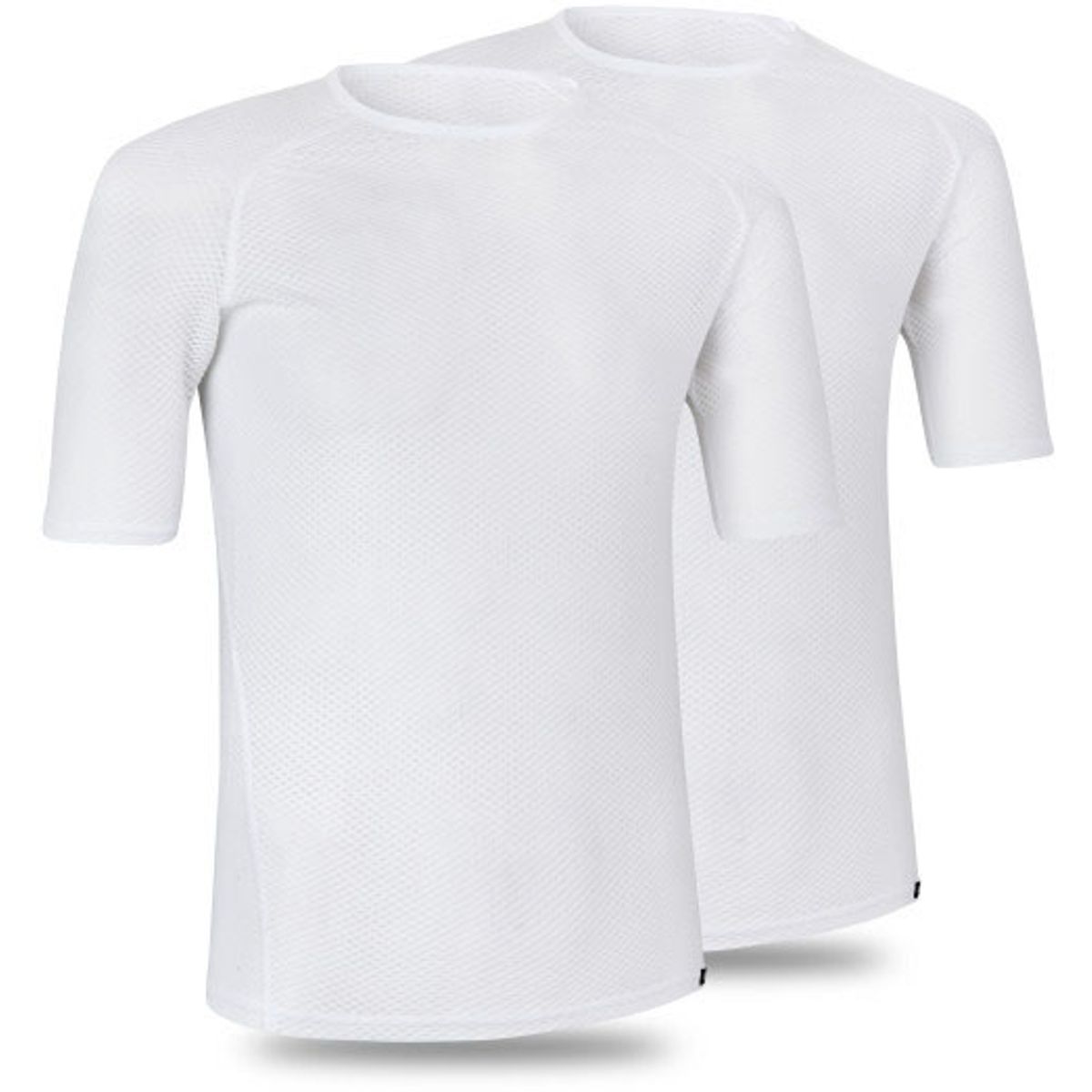 GripGrab Ultralet Mesh kortærmet Baselayer 2-Pack - Hvid