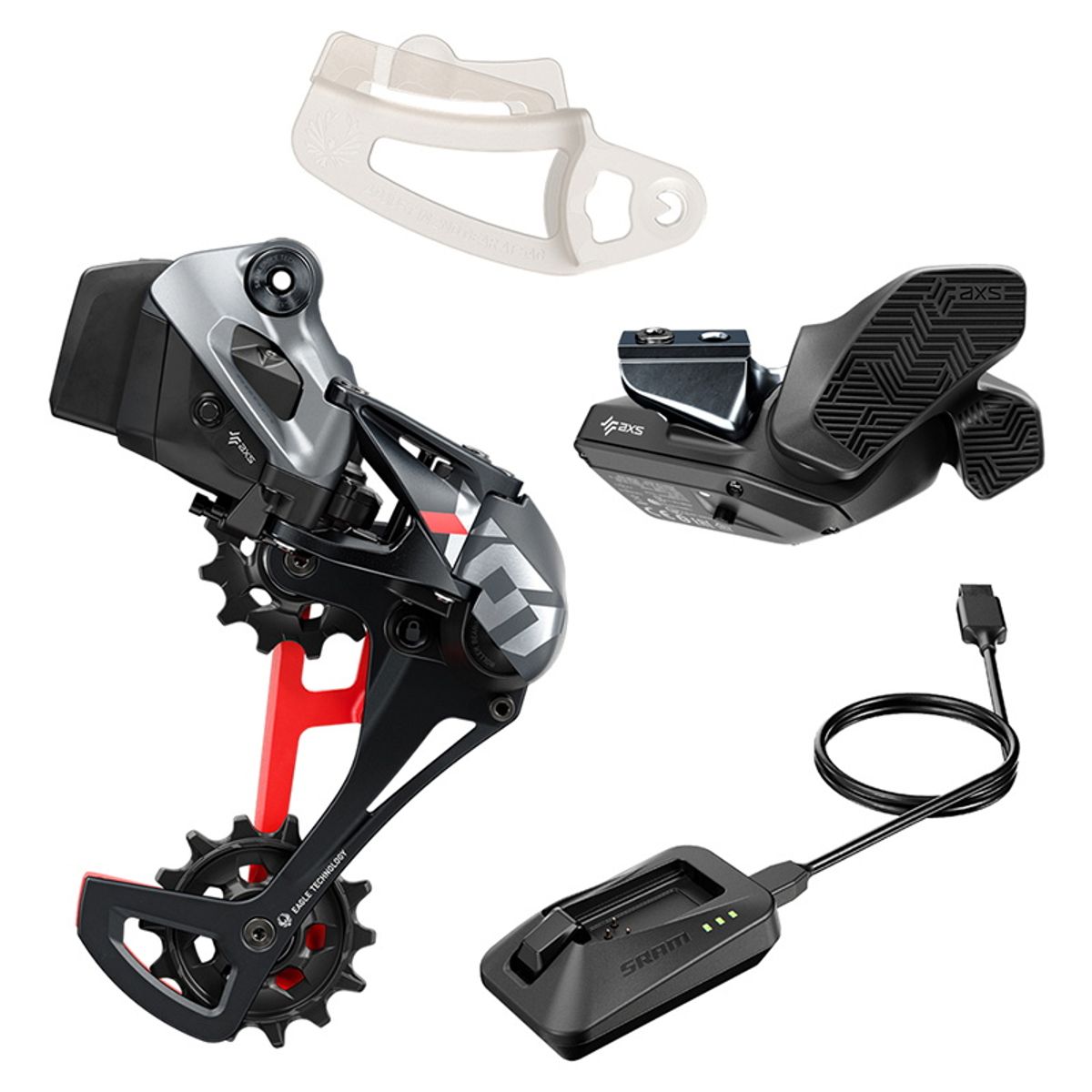 SRAM X01 Eagle AXS 1x12 Upgrade kit - Rød