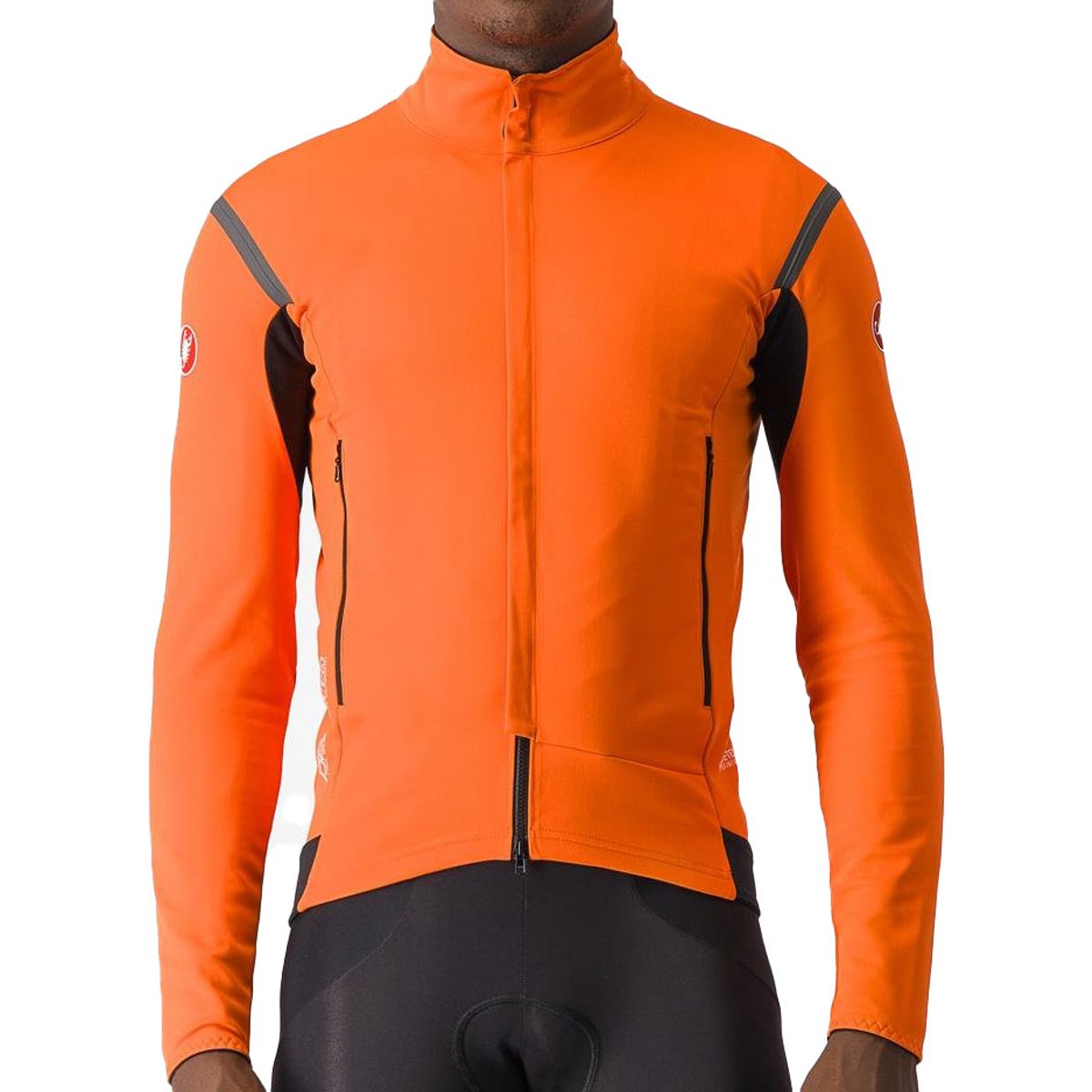 Castelli PERFETTO RoS 2 JACKET Vinterjakke - Red Orange/Gray