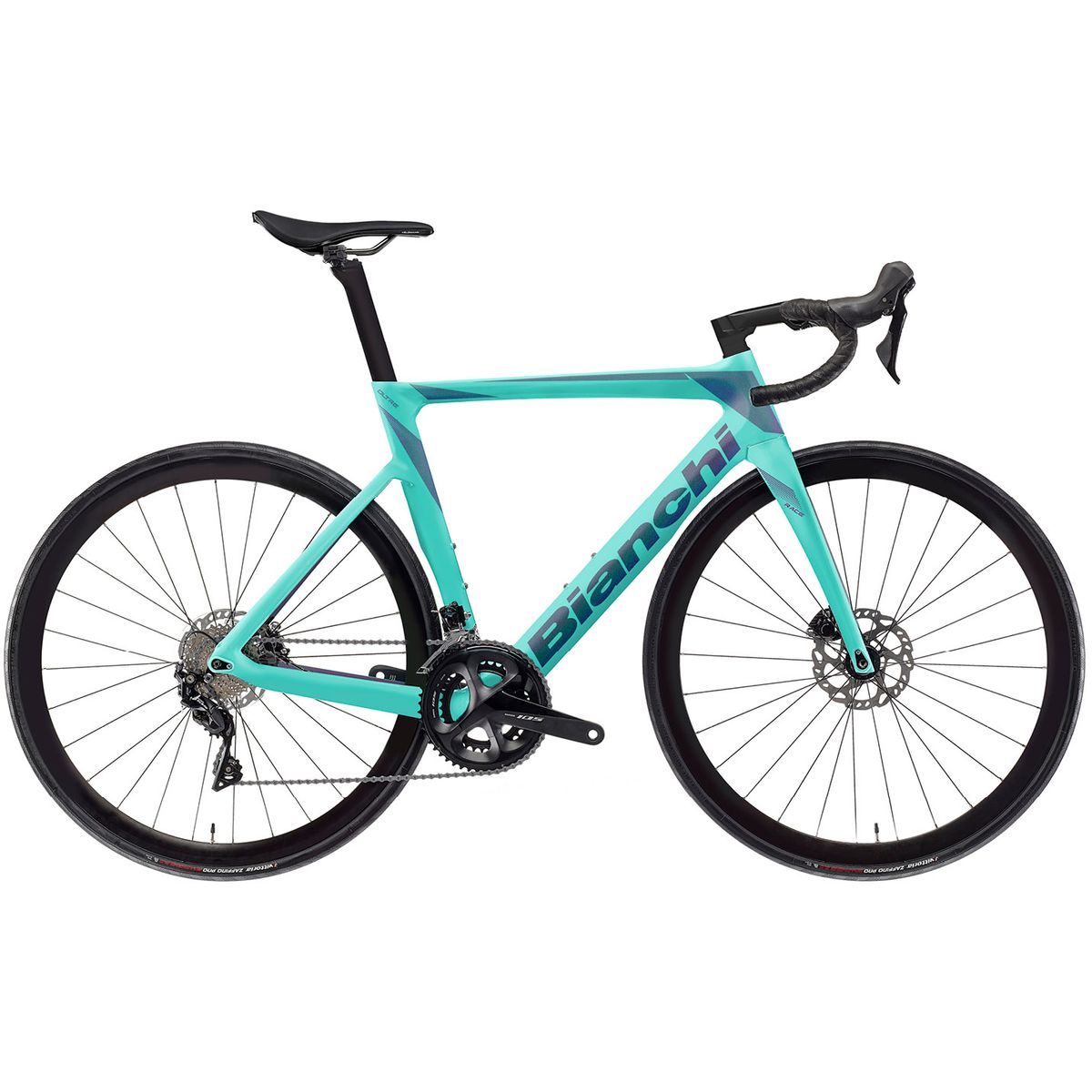 Bianchi Oltre Race 105 Di2 24sp 2024 - Turkis