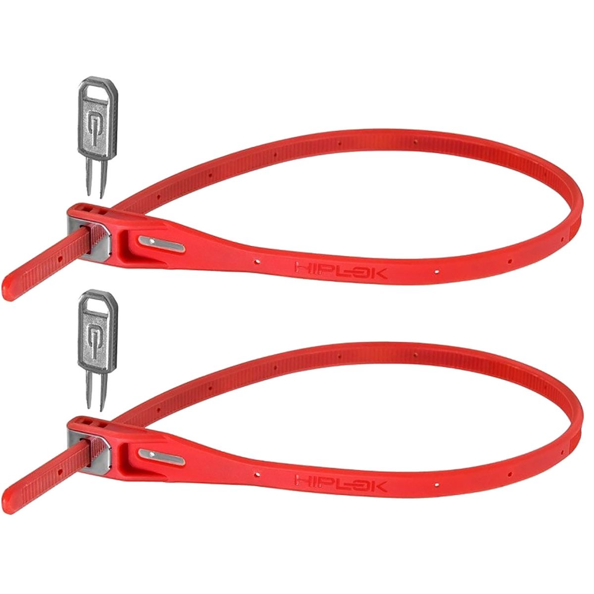 HIPLOK Z LOK, Café Lås Twin Pack Cable lock - Rød