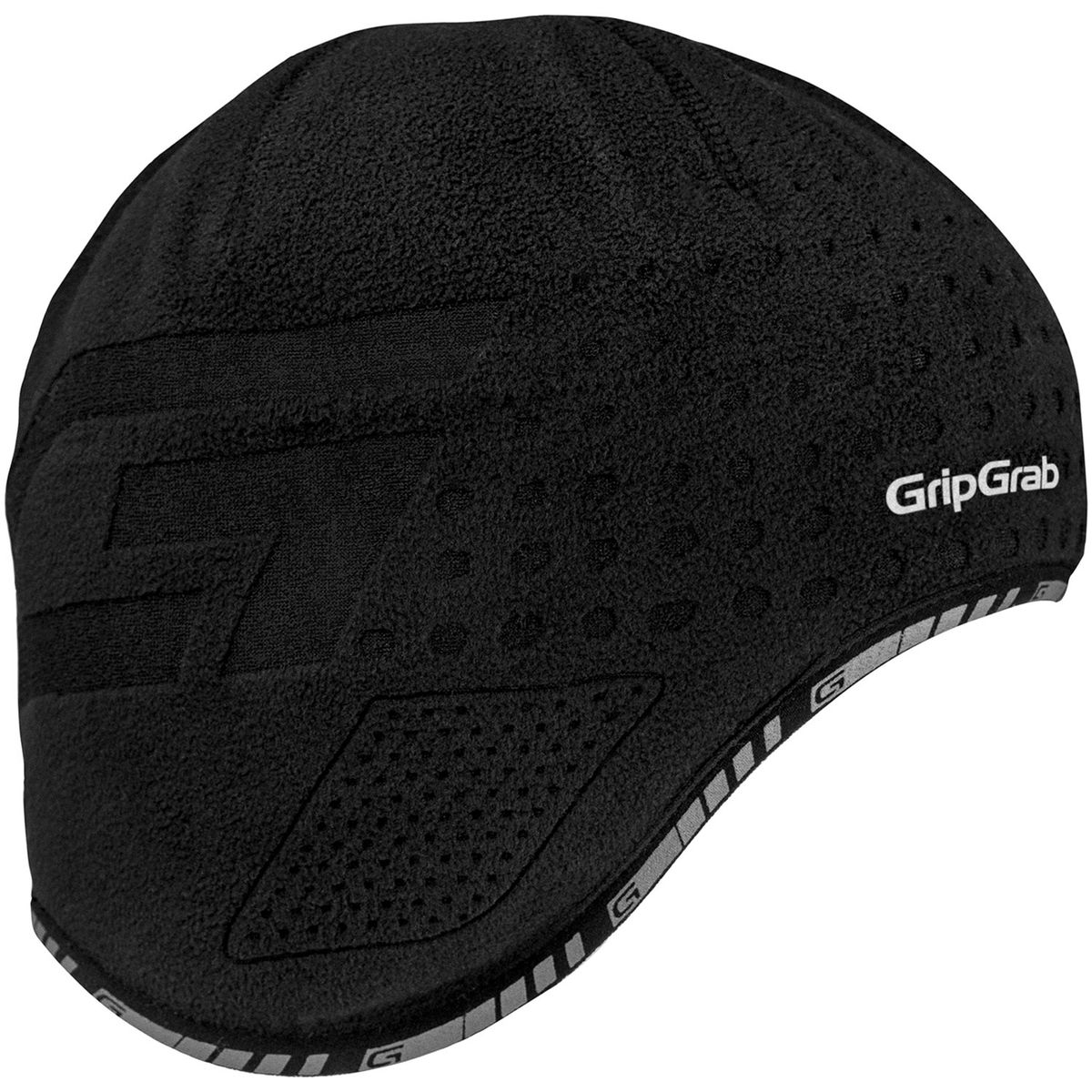 GripGrab Aviator Vindtæt Termo Skull Cap - Sort