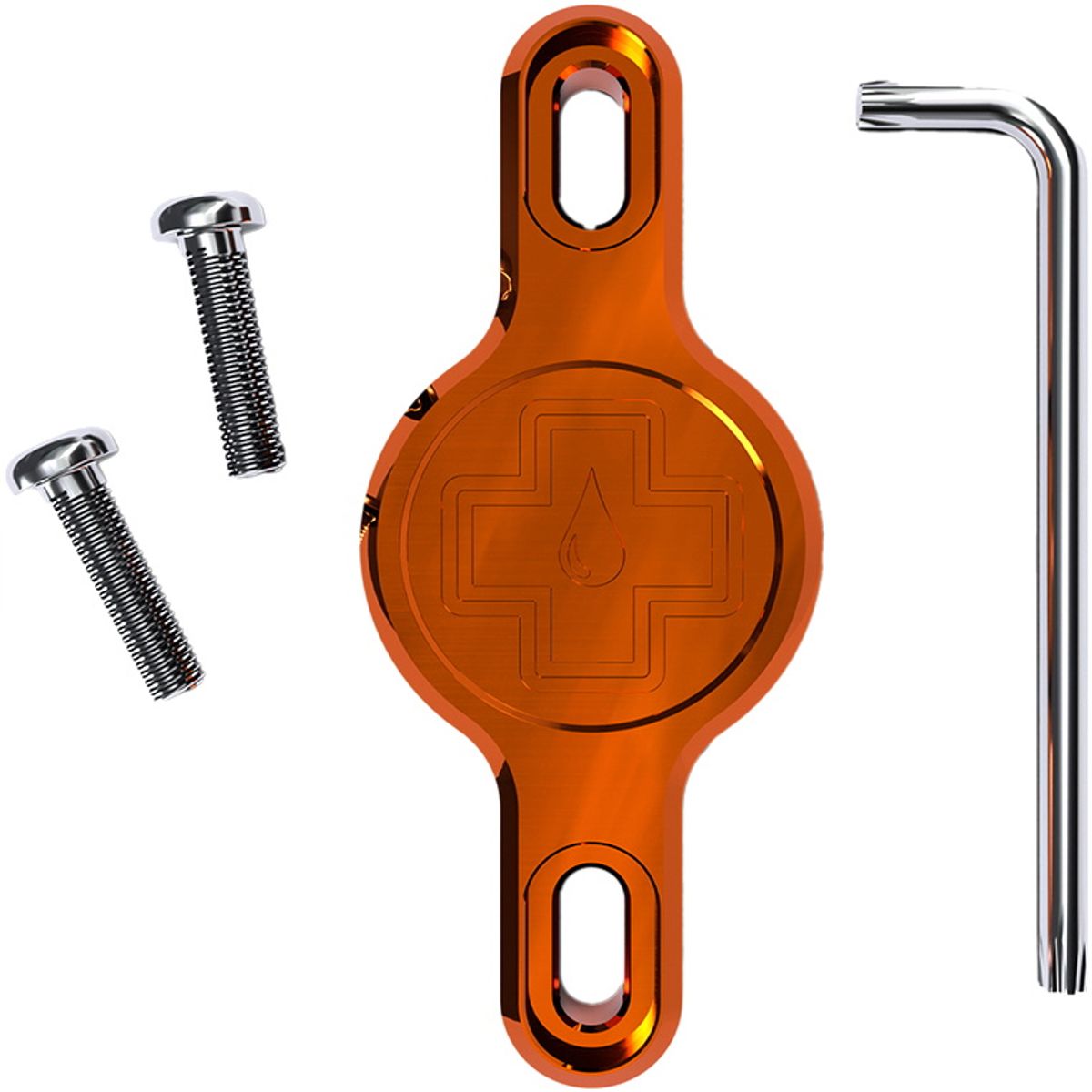 Muc-Off Secure Tag Holder 2.0 A 7 grams - Orange