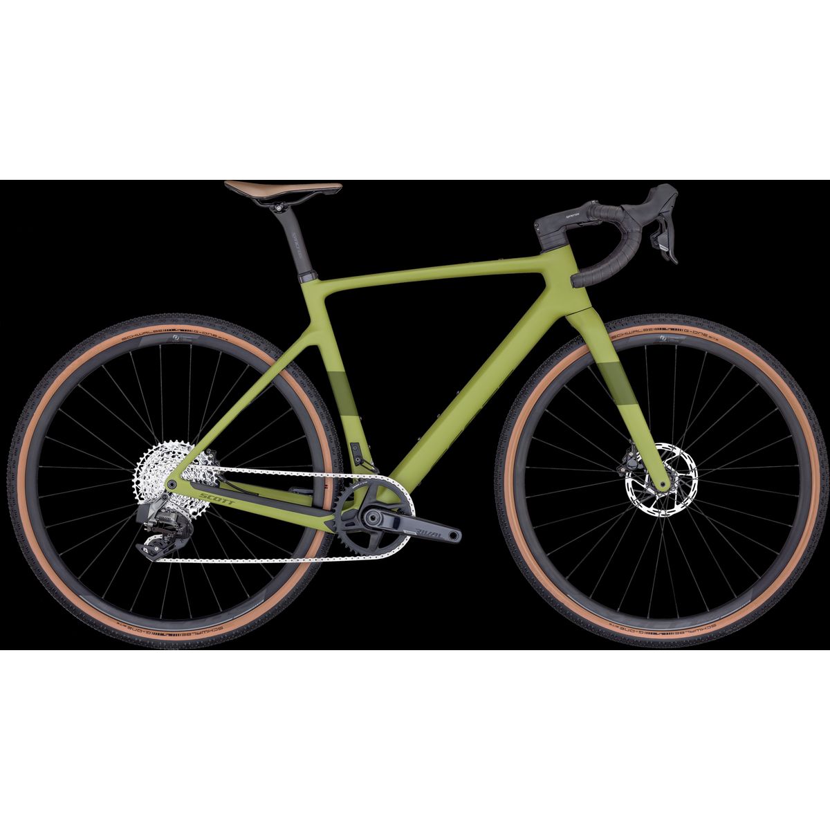 Scott Addict Gravel 30 2024 - Grøn